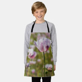 Zomers veld met  lila bloemen in bloei. エプロン (着用した状態)