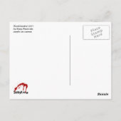 「ZomGeisha」はがき ポストカード (裏面)