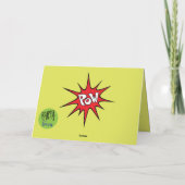 Zomy誕生日おもしろいビデオ会議コールサタイヤ カード (裏面)