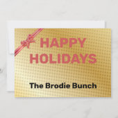 Zomy Christmas Call Video Satire Conference カード (裏面)