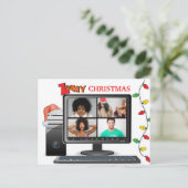 Zomy Christmas Call Video Satire Conference ポストカード (スタンド正面)