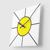 Zon スクエア壁時計 (傾斜)