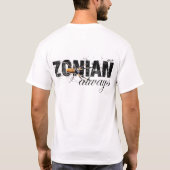 Zonian Always with Spider Tシャツ (裏面)