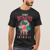 Zoo Animal Lover family Tシャツ (正面)