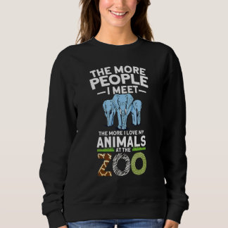Zoo Animal   Zookeeper スウェットシャツ