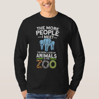 Zoo Animal   Zookeeper Tシャツ