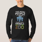 Zoo Animal Zookeeper Tシャツ (正面)