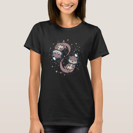 Zoo Astronomy Animal Astronaut Space Astronaut Ot Tシャツ (正面)