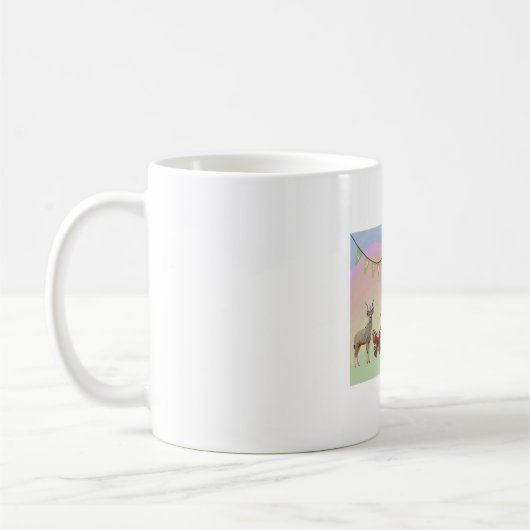 Zoo Birthday コーヒーマグカップ (左)