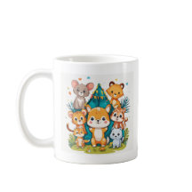 「Zoo Brew: Kids よくはしゃぐ Animal Muggs Set」