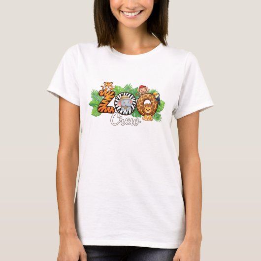 Zoo Crew おそろいファミリーグッズ ママ 兄 Tシャツ (正面)