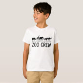 Zoo Crew おそろいファミリーTシャツ ママ 兄 Tシャツ (正面フル)