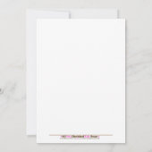 ZOO CREW JUNGLE *写真*誕生日招待状5 x 7 招待状 (裏面)