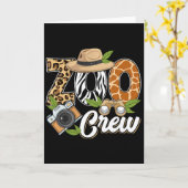 Zoo Crew Safari Animals Wildlife Animal Wild Field カード (黄色い花)