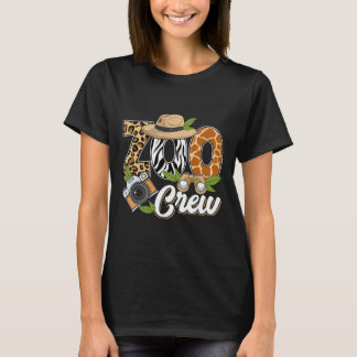 Zoo Crew Safari Animals Wildlife Animal Wild Field Tシャツ