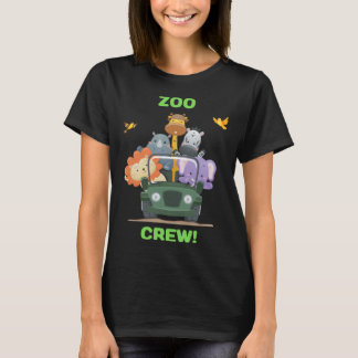 Zoo Day Out  & Cute Zoo Crew Tシャツ