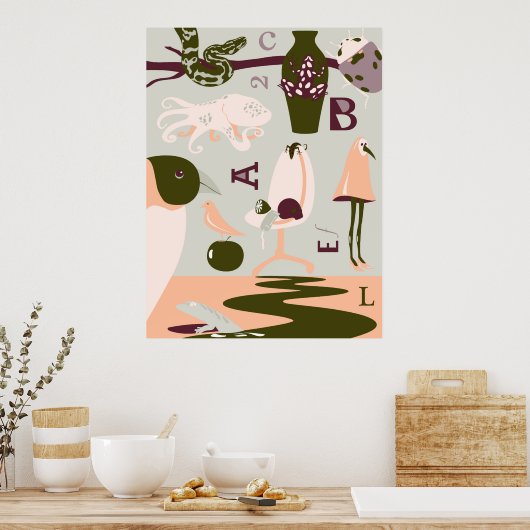 Zoo dream  ポスター (キッチン)