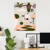 Zoo dream  ポスター (ホームオフィス)