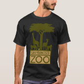 Zoo In San Franciscoロゴ1 Tシャツ (正面)