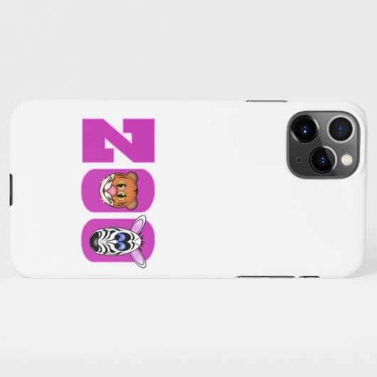 ZOO iPhoneケース iPhone 11Pro Maxケース (裏面横)