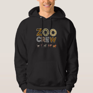 Zoo Keeper Crew Animal Print for Kids or Adults Zo パーカ