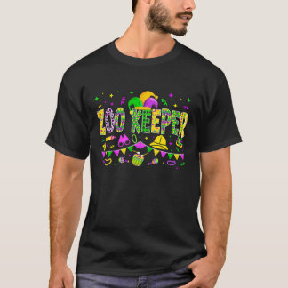 Zoo Keeper  Mardi Gras Carnival Party Women Men Tシャツ
