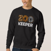 Zoo Keeper Zookeeping Zoos Keeping Zookeeper スウェットシャツ (正面)