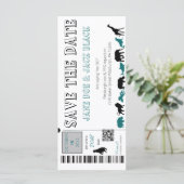 Zoo Save the Date招待状 (スタンド正面)