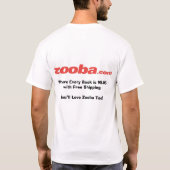 Zooba Tシャツ (裏面)
