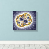 Zooh – フラクタル キャンバスプリント (インサイチュ (ウッドフロア))