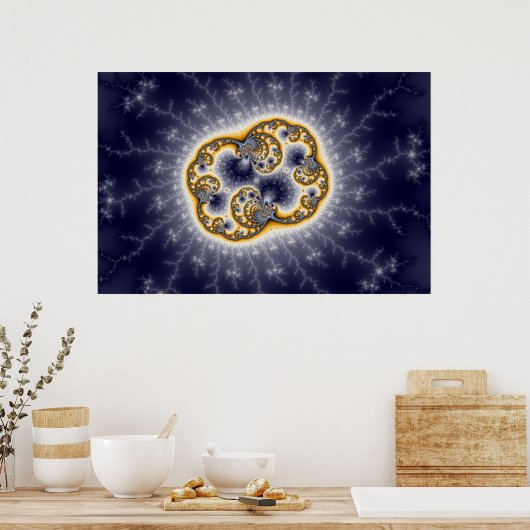 Zooh – フラクタル ポスター (キッチン)