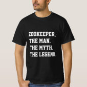 Zookeeper男の神話Tシャツ伝説 Tシャツ (正面)