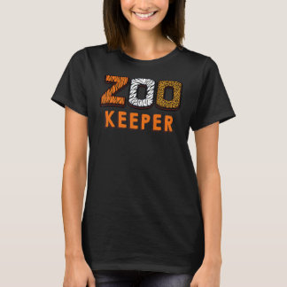 Zookeeper African Savanna Zebra Animal Wild Safari Tシャツ