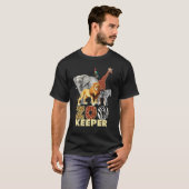 Zookeeper Costume African Animals Savanna Zoo Keep Tシャツ (正面フル)