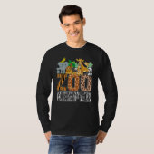 Zookeeper Costume Zebra Wild Print African Animal  Tシャツ (正面フル)