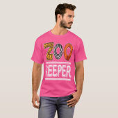 Zookeeper Safari Animal boy Tシャツ (正面フル)