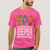 Zookeeper Safari Animal boy Tシャツ (正面)