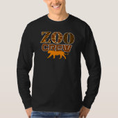 Zookeeper Safari Zookeeping Animal Park Ranging Zo Tシャツ (正面)