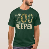 Zookeeper Zoo Animals Safari Zoo Keeper - modern Tシャツ (正面)