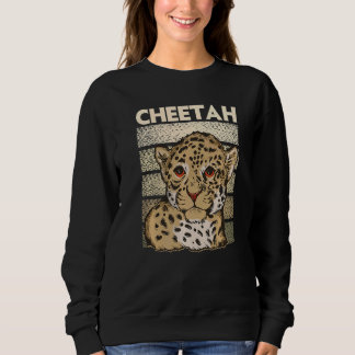 Zookeeping Wildlife Animal Zookeeper Cheetah  2 スウェットシャツ