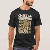 Zookeeping Wildlife Animal Zookeeper Cheetah  2 Tシャツ (正面)