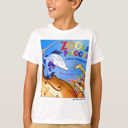 Zoola Paloozaカバー Tシャツ (正面)
