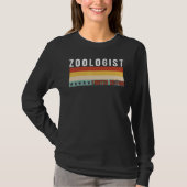 Zoologist Job Title Profession Worker Appreciation Tシャツ (正面)