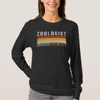 Zoologist Job Title Profession Worker Appreciation Tシャツ