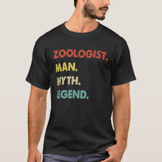 Zoologist Man Myth Legend  1 Tシャツ
