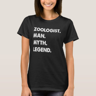 Zoologist Man Myth Legend Tシャツ