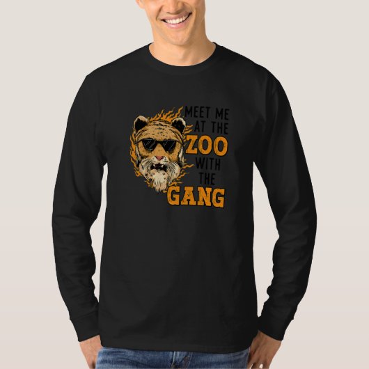 Zoologist Zookeeping Wildlife Zoology Zoo Employee Tシャツ (正面)