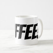Zoomミーティングティーマグカップ"絶対にコーヒーではない!" コーヒーマグカップ (正面右)