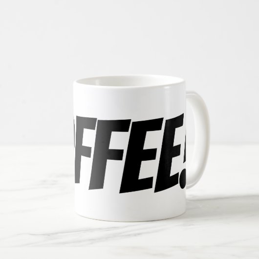 Zoomミーティングティーマグカップ"絶対にコーヒーではない！" コーヒーマグカップ (正面右)