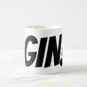 Zoomミーティングティーマグ"絶対にジンではない!" コーヒーマグカップ (中央)